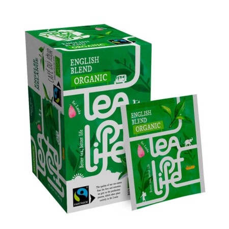English Blend - Ekologiskt & Fairtrade - Tea of Life - 25 tepåsar
