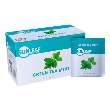 Green Tea Mint - Sunleaf - 25 tepåsar