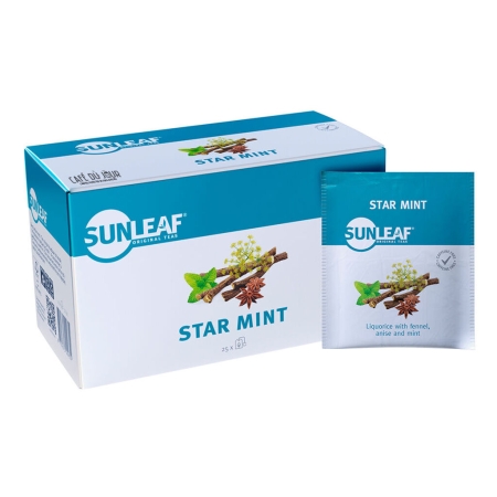 Star Mint - Sunleaf - 25 tepåsar