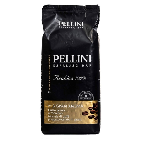 Pellini Gran Aroma 100% Arabica - kaffebönor - 1 kg