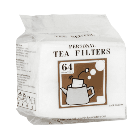 Tefilter med snöre, förpackning om 64 st