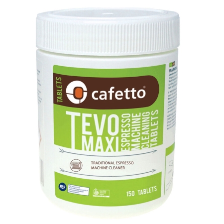 Cafetto Tevo® Maxi - rengöringstabletter för kaffemaskiner (2,5 g) - 150 st