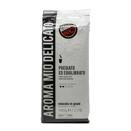 Caffe Vergnano 1882 aroma mio delicato - kaffebönor - 1 kg