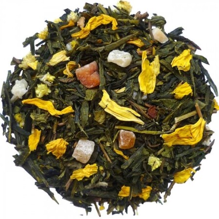 Pineapple & Papaya - Grönt te 100 g - Café du Jour löst te