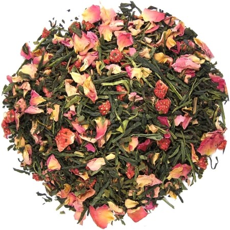 Strawberry Fields Forever - grönt te 100 g - Café du Jour löst te