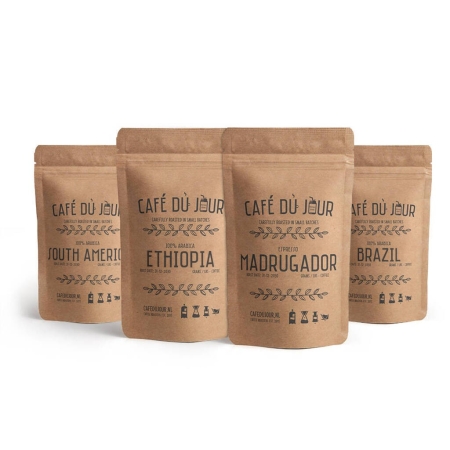 Bästsäljare Färskt kaffe - Färska kaffebönor - 4 x 1 kg
