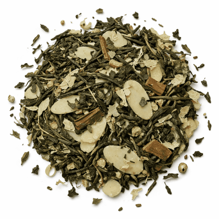 Cinnamon & Almond - grönt te 100 g - Café du Jour lösbladste