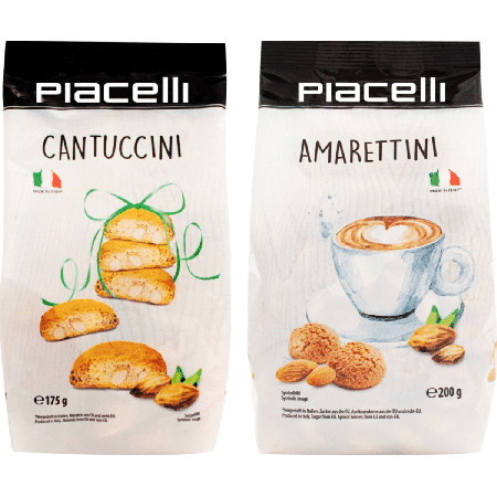 Italienskt kakduo - Cantuccini & Amarettini