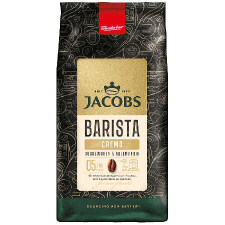 Jacobs Barista Crema - kaffebönor - 1 kg