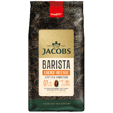 Jacobs Barista Crema Intense - kaffebönor - 1 kg