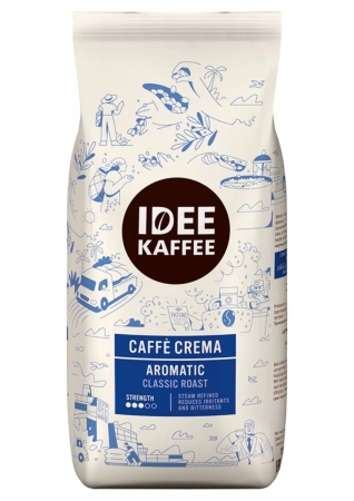 Idee Kaffee Caffè Crema Aromatic - kaffebönor - 1 kg