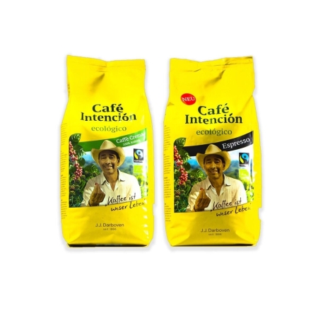 Café Intención provpaket - kaffebönor - 2 x 1 kg