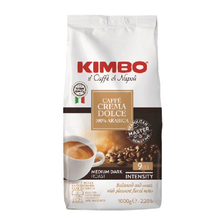 Kimbo Dolce Crema - kaffebönor - 1 kg