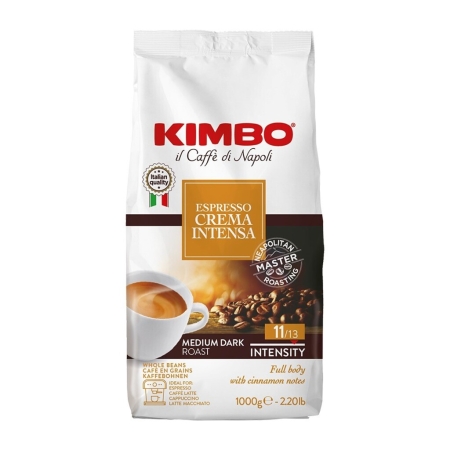 Kimbo Espresso Crema Intensa - kaffebönor - 1 kg