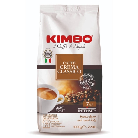 Kimbo Caffé Crema Classico - kaffebönor - 1 kg