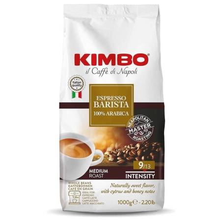 Kimbo Espresso Barista 100 % arabica - kaffebönor - 1 kg