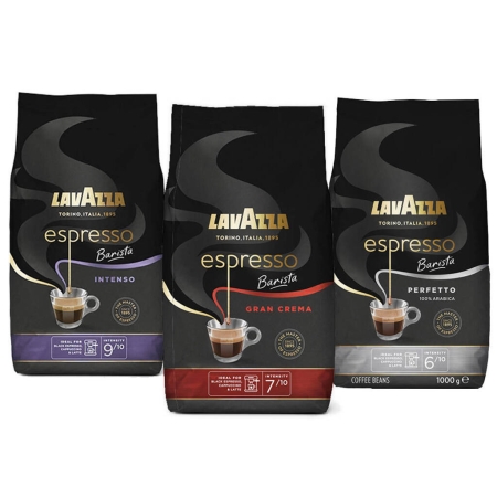Lavazza Barista provsmakningspaket - kaffebönor - 3 x 1 kg 