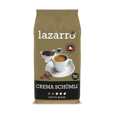 Lazarro Crema Schümli - kaffebönor - 1 kg