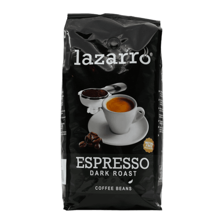 Lazarro espresso dark roast - kaffebönor - 1 kg