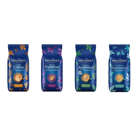Mövenpick provpaket - kaffebönor - 4 x 1 kg