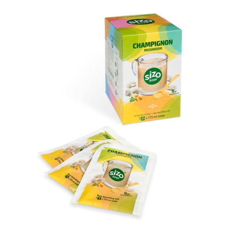 Sizo Soup Mushroom - snabbsoppa - 21 portionspåsar