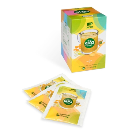 Sizo Soup Chicken - snabbsoppa - 21 portionspåsar