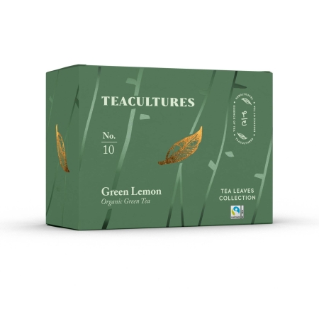 Tea Cultures - Green Lemon - 25 tepåsar