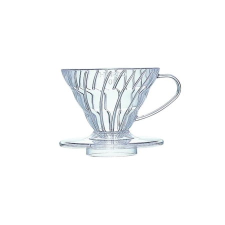 Hario V60 dripper, genomskinlig, storlek 01