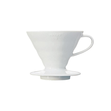 Hario V60 dripper - porslin vit - storlek 02