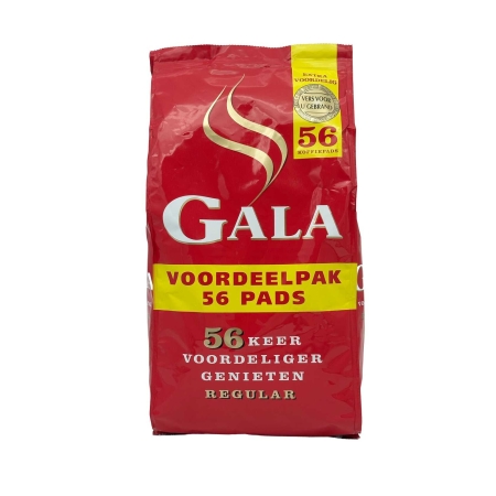 Gala Regular - kaffepads - 56 st