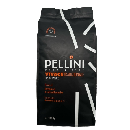 Pellini Vivace Tradizionale Gusto Classico - kaffebönor - 1 kg