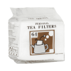 Tefilter med snöre, paket om 64 st