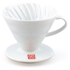 Hario dripper, vitt porslin, nr 02