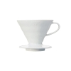 Hario V60 dripper i porslin, vit, storlek 02