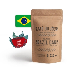 Mörkrost Brasilien 100% arabica - färska kaffebönor