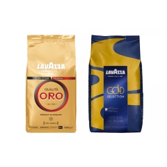 Lavazza Gold provsmakningspaket - kaffebönor - 2 x 1 kg