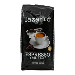 Lazarro espresso dark roast - kaffebönor - 1 kg
